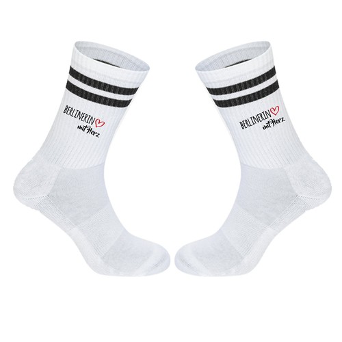 Unisex socken berlinerin mit - socken,