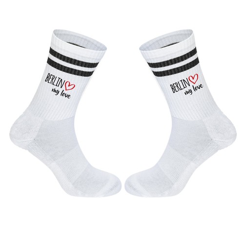 Unisex socken berlin love - unisex,