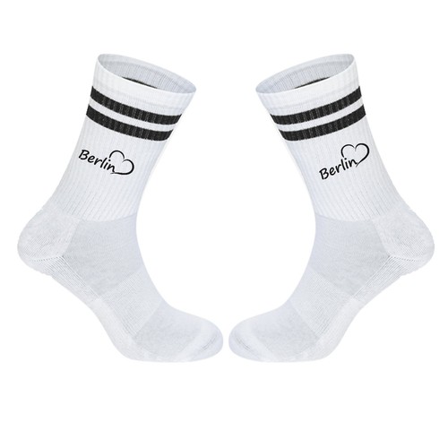 Unisex socken berlin herz - unisex,