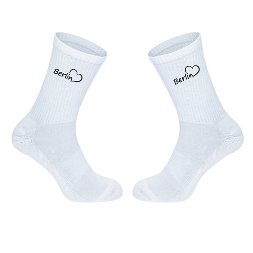 Unisex socken berlin herz - unisex,