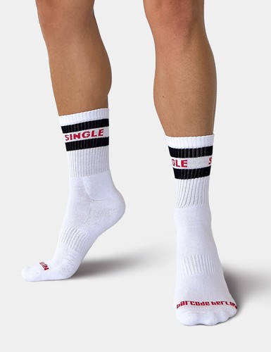 Barcode berlin half socks - barcode,